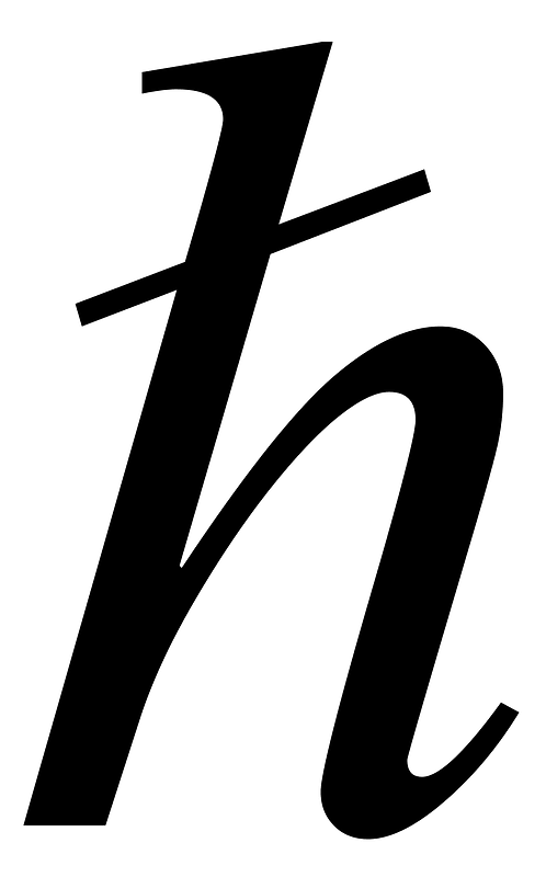U+210F