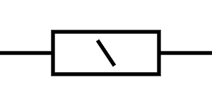 Resistor symbol 0.25W GOST