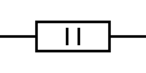 Resistor symbol 2W GOST