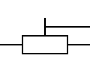 Trimmer resistor symbol GOST