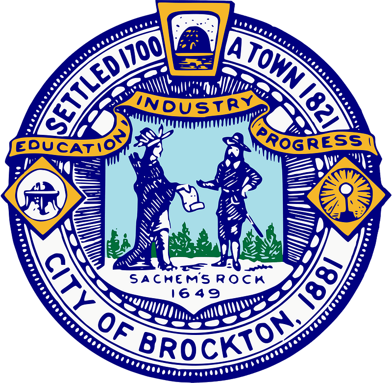 Seal of Brockton, Massachusetts