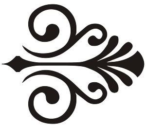 Fine Ornament Black R