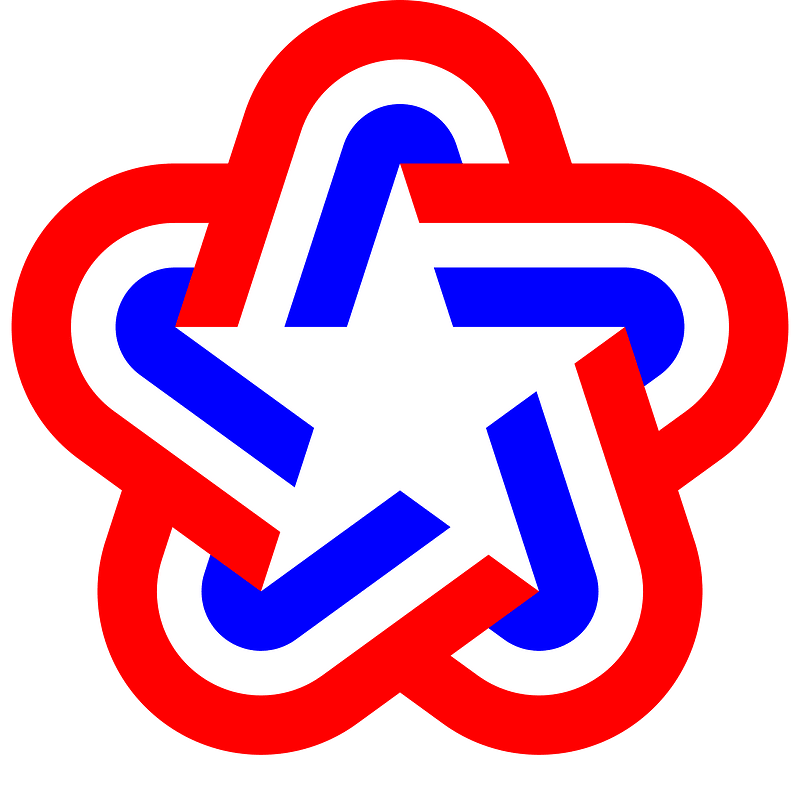 United States Bicentennial star 1976 (no text)