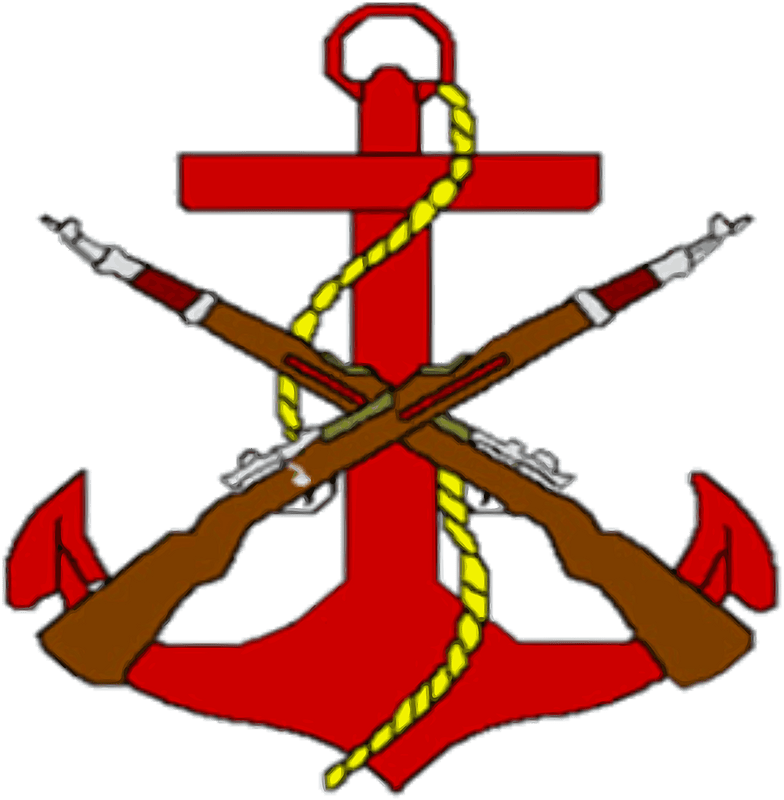 The Official Emblem Of The Naval Infantry Of The United Mexican States