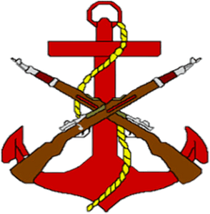 The Official Emblem Of The Naval Infantry Of The United Mexican States