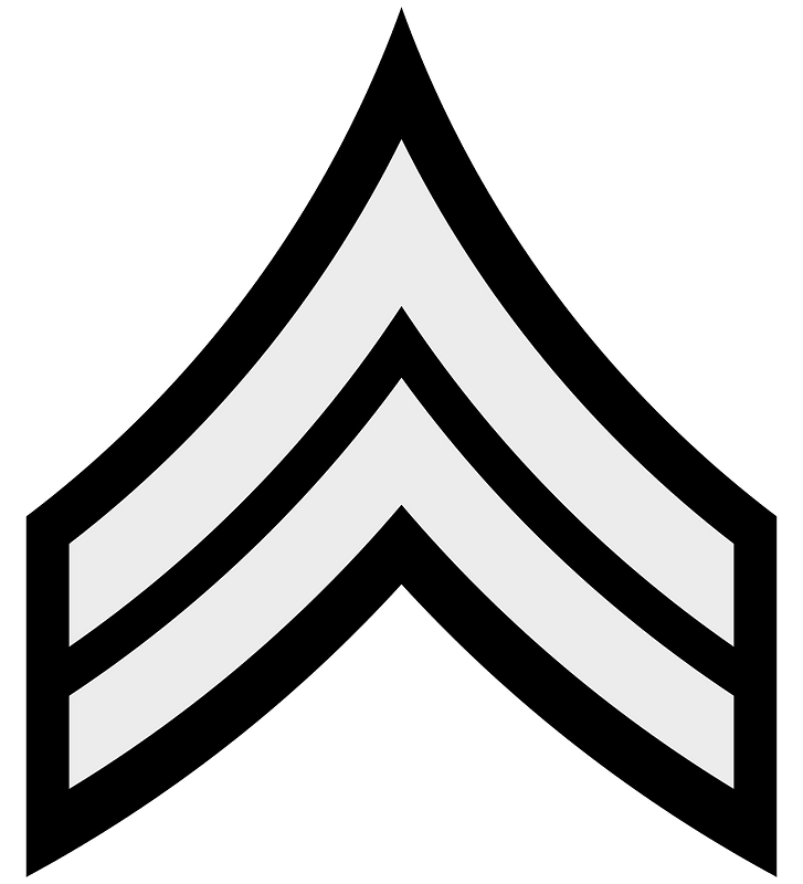 South Carolina Highway Patrol Corporal Rank Chevrons