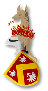 Jehan de la Clite Codex 148 wapen