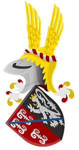 Die bastaert van Gaesbeke Codex 148 wapen
