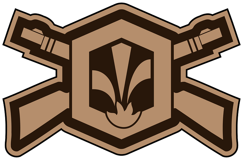 Badge Hungary Army Chemical