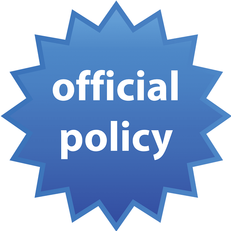 Official policy seal