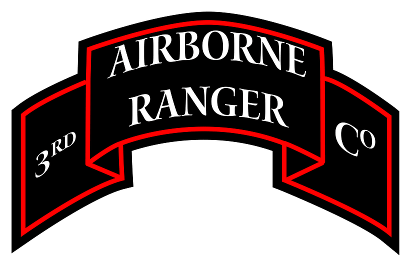3 Airborne Ranger Battalion Shoulder Sleeve Insignia
