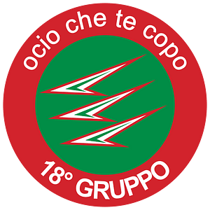 Ensign of the 18º Gruppo of the Italian Air Force