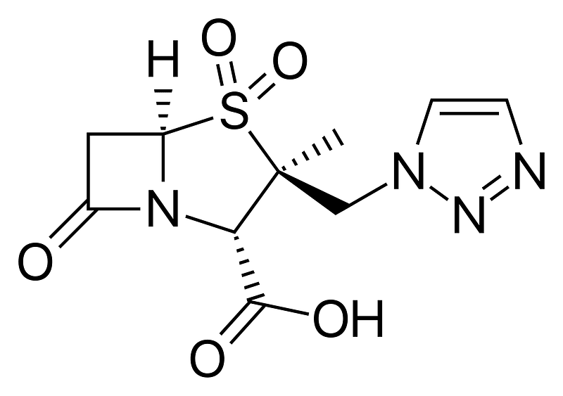 Tazobactam structure