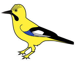 Meuble héraldique geai