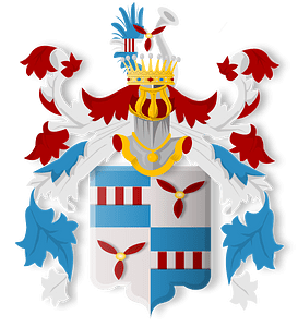 Wapen Diederik von der Recke zu Stockhausen 1583-1671