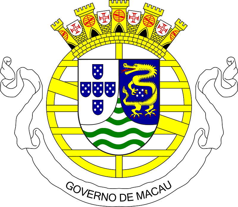 Coat of arms of Portuguese Macau (1976-1999)