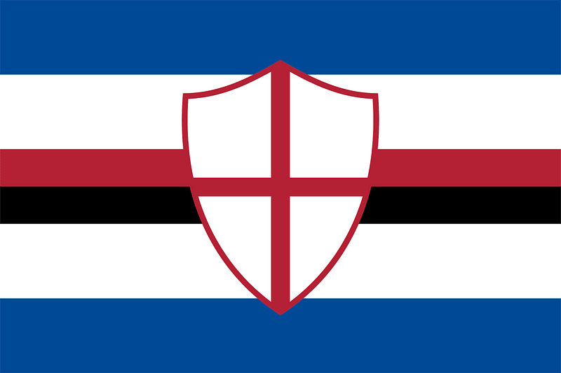Flag of Sampdoria