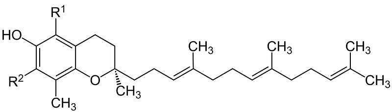 (R)-Tocotrienol (R3=CH3) V.1