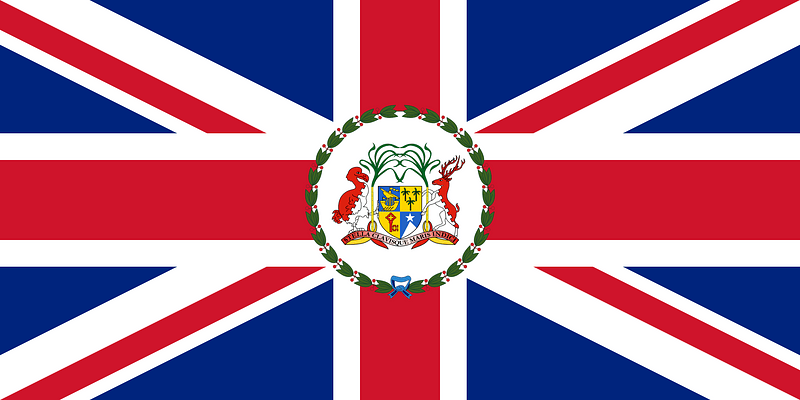 Flag of the Governor of Mauritius (1906–1968)