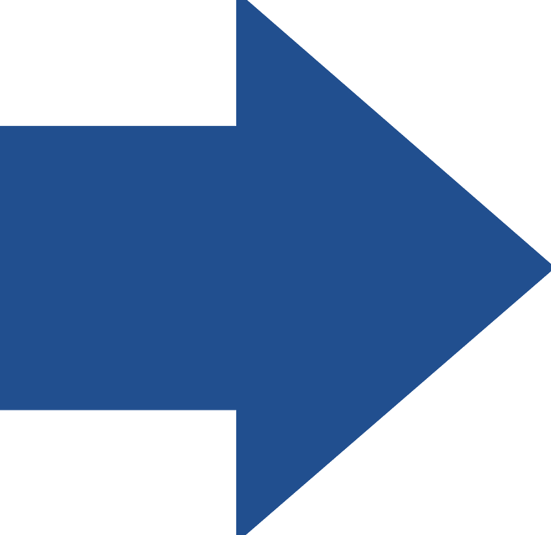Dark blue right arrow