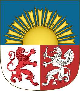 Lesser coat of arms of Latvia (escutcheon)