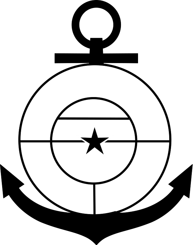 Roundel of Colombia – Naval Aviation – Low Visibility