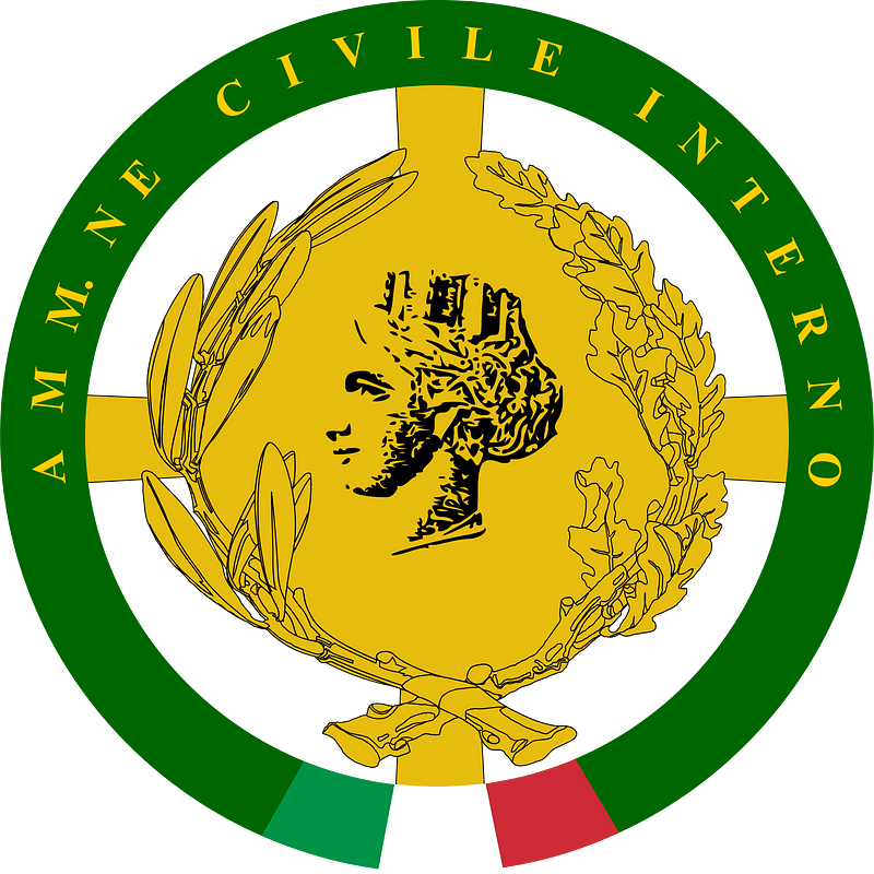Distintivo amm.ne civile interno