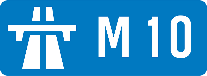 UK-Motorway-M10