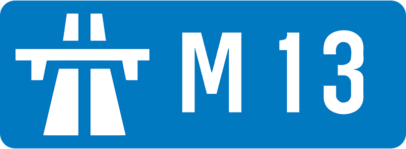 UK-Motorway-M13