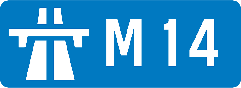 UK-Motorway-M14