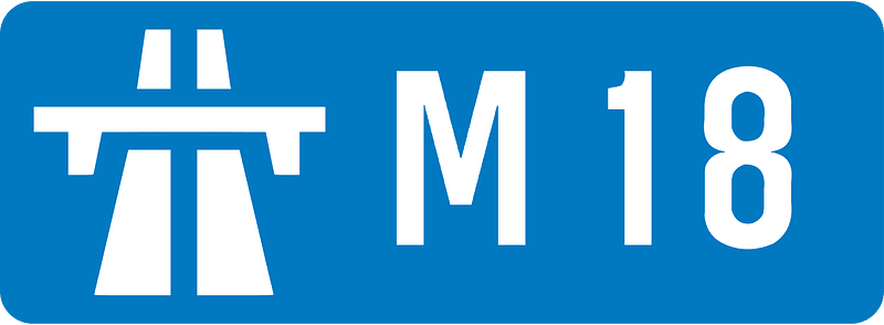 UK-Motorway-M18