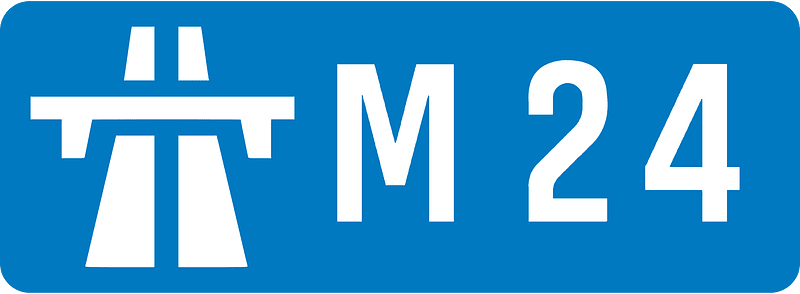UK-Motorway-M24