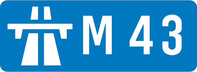 UK-Motorway-M43
