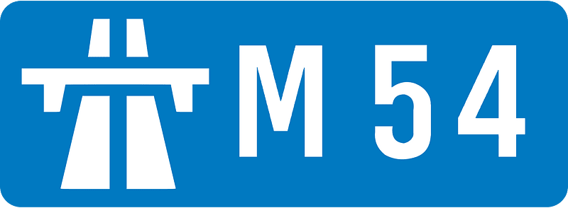 UK-Motorway-M54