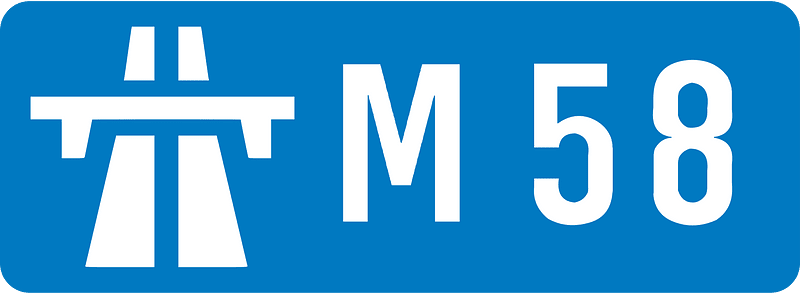 UK-Motorway-M58