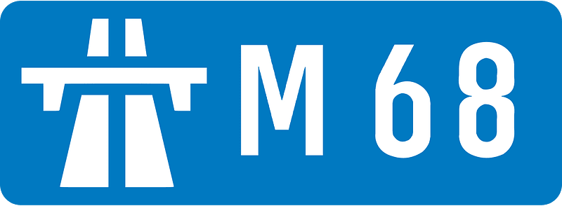 UK-Motorway-M68