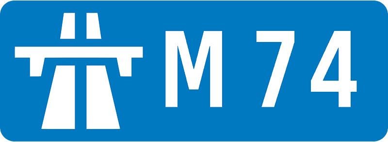 UK-Motorway-M74
