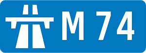 UK-Motorway-M74