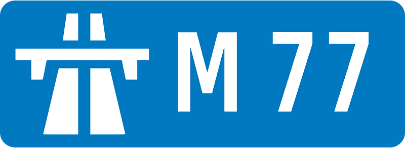 UK-Motorway-M77