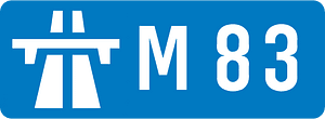 UK-Motorway-M83