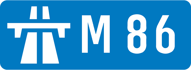 UK-Motorway-M86