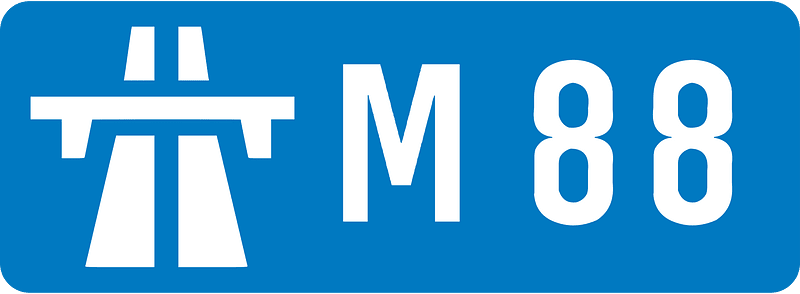 UK-Motorway-M88