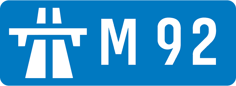 UK-Motorway-M92
