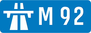 UK-Motorway-M92