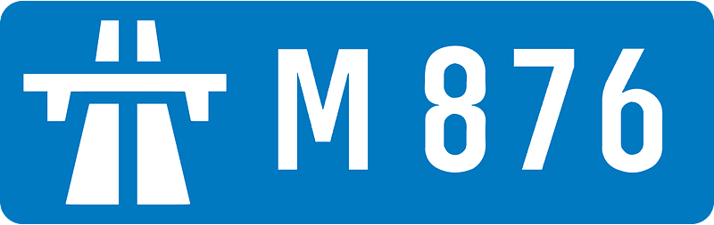 UK-Motorway-M876