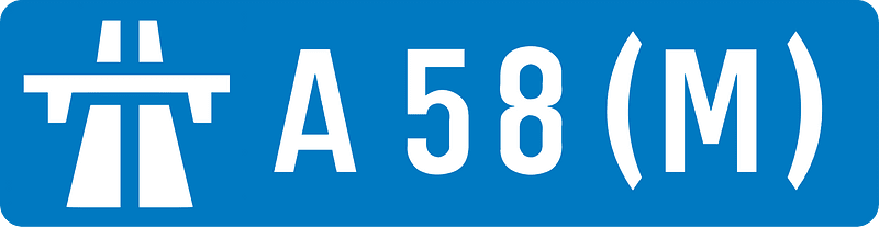 UK-Motorway-A58 (M)