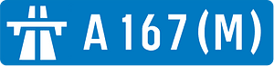 UK-Motorway-A167 (M)