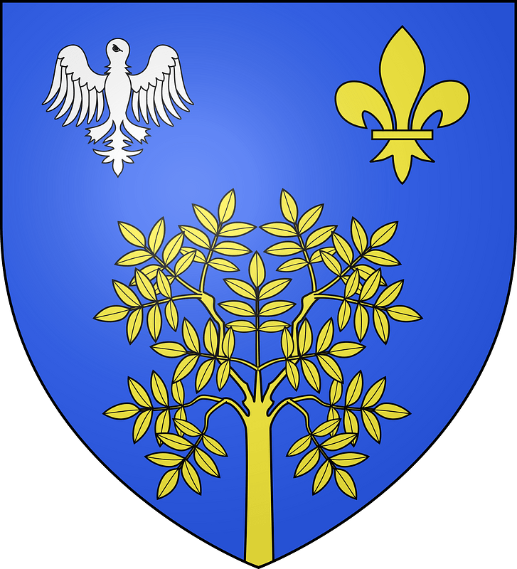 Blason de la ville de Fresnes en Saulnois (Moselle)