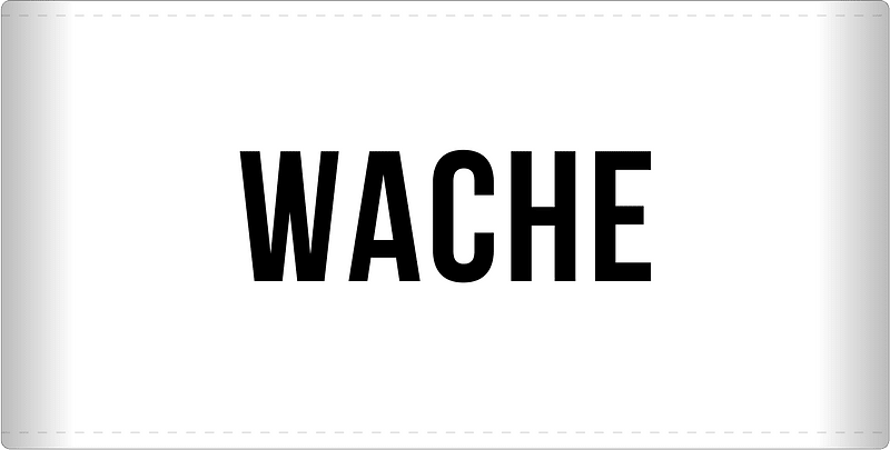 BW Armbinde Wache