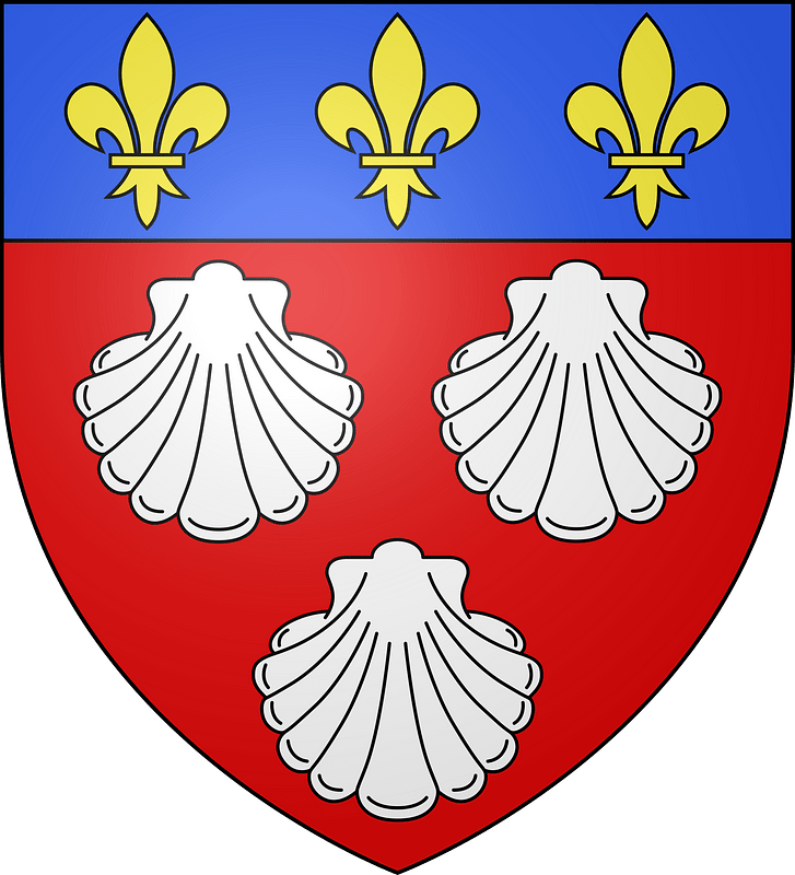 Blason ville fr Aurillac (Cantal)